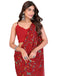 Vasthrlay Georgette Printed Jacquard Material Ethnic Wear
