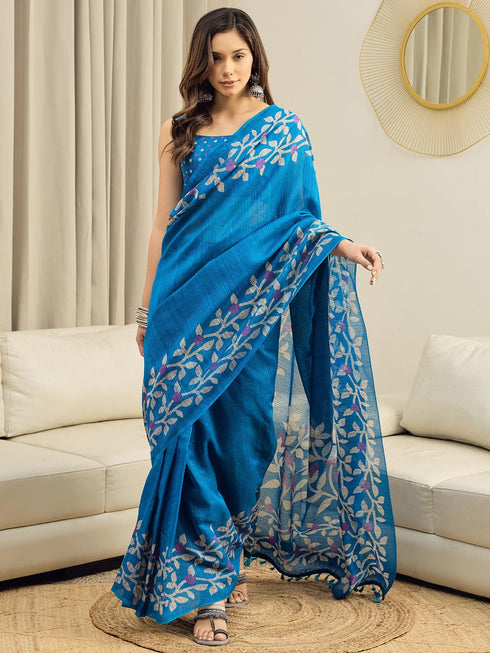 Vasthrlay Cotton Printed Unstitched Ethnic Wear