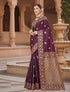 Vasthrlay Women's Kasamiri Designer Unstitched Saree