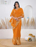 Samah Georgette Bandhani Pink Saree