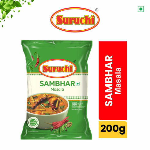 Suruchi Sambhar Masala 200g Authentic South Indian Sambhar