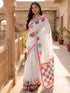 Vasthrlay Printed Peach1 Saree