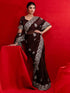 Vasthrlay Banarasi Weaving Green Saree