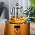 ZROY Enterprise Round Glass Tea Pot(Conical)