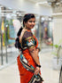 Vasthrlay Designer Printed Pichwai Contrast