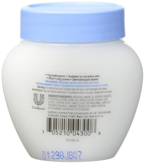 Ponds Dry Skin Cream Facial Moisturizer