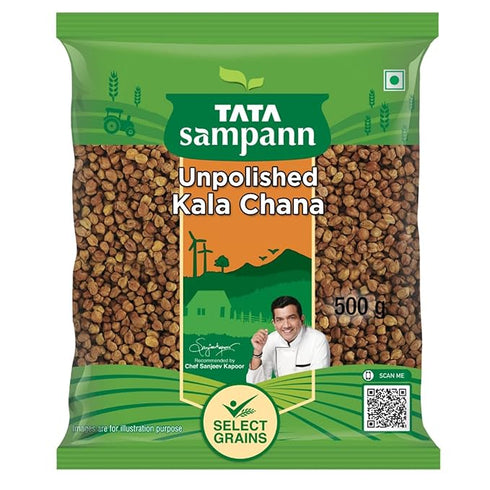 Tata Sampann Unpolished Kala (Black, Brown) Chana