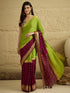 Vasthrlay Wovendesign Tasselsandlatkans Unstitched Blousepiece Ethnic Wear