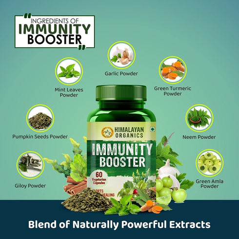 Himalayan Organics Immunity Booster Vegetarian Capsules
