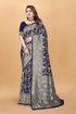 Vsathrlay Saree Kanjivaram Silk Pari Maroon