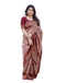 Vasthrlay Banarasi Kanjivaram Az Ys Kishori Maroon Ethnic Wear