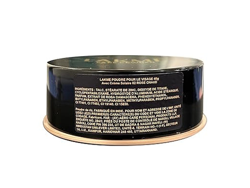 Lakme Rose Face Powder Warm Pink 40G