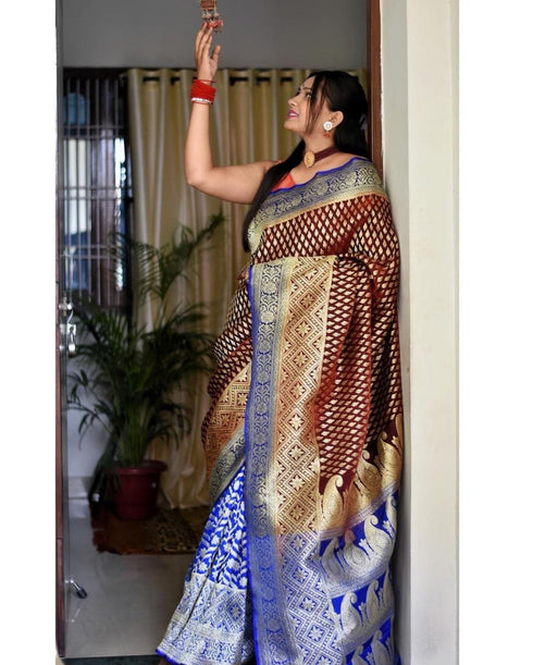 Vasthrlay Kanjivaram Wedding Saree