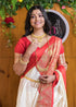 Vasthrlay White Kanjivaram Saree