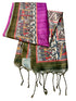 Vasthrlay Tussar Ghicha Traditional Kalamkari Madhubani