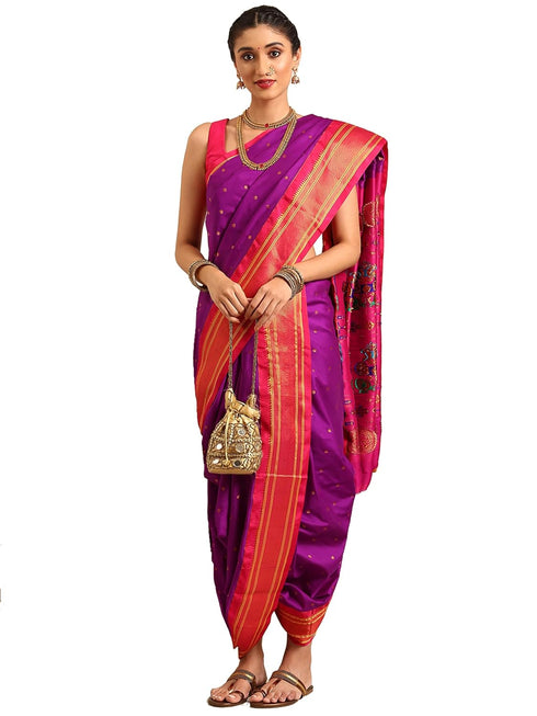 Vasthrlay Paithani Bottle Saree