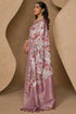 Vasthrlay White Chanderi Floral