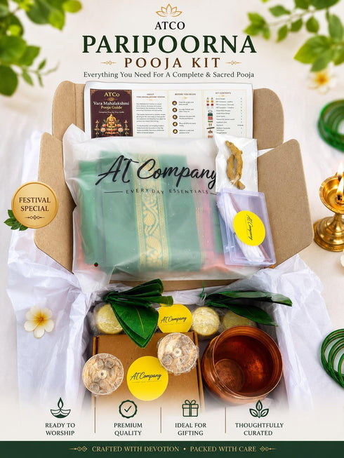Atco Varalakshmi Pooja Kit with Kalasha