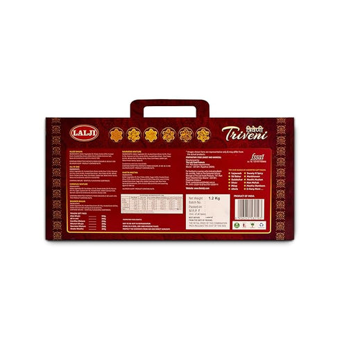 Lalji Triveni Delight Gift Pack | Perfect Namkeen Combo for Festive Gifting
