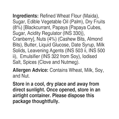 Unibic Fruit & Nut Cookies