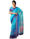 Vasthrlay Womens Cotton Printed Brown Saree