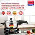 Prestige Deluxe Alpha Stainless Steel Pressure Cooker 4.0 L