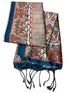 Vasthrlay Tussar Ghicha Traditional Kalamkari Madhubani