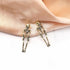 Gothic Skeleton Unique Earrings