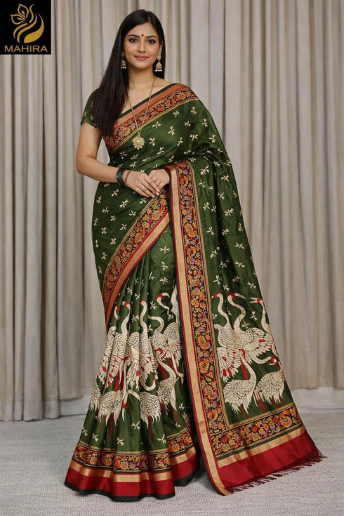Vasthrlay Printed Lightweight Traditional