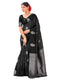 Vasthrlay Kanjivaram Jacquard Unstitched Mustard Saree
