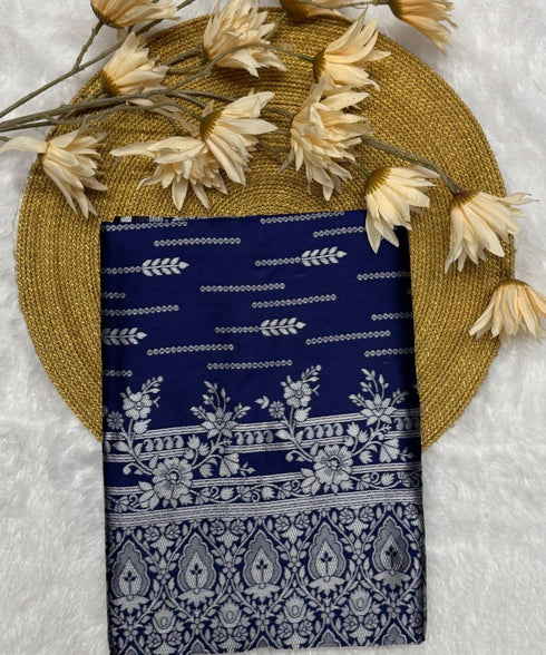 Vasthrlay Lavender Kanjivaram Saree