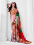 Vasthrlay Abstract Printed Beige Saree