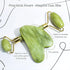 Himalayan Green Jade Roller & Gua Sha Set for Face and Neck