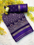 Vasthrlay Paisley Printed Lightweight Violate