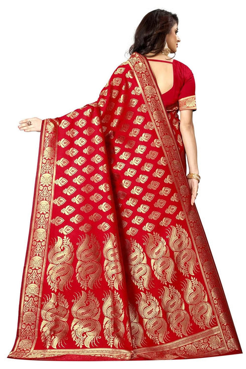 Vasthrlay Women's Kanchipuram Saree