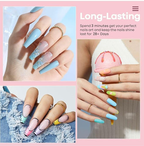 Bolt Bee Gel Nail Polish with Glossy Finish| Gel Paint Soak Off