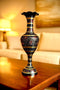 20 Inch Brass Floor Vase with Meenakari Work