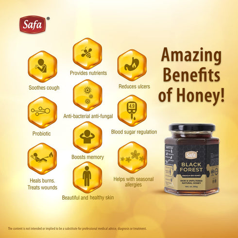 Black Forest Honey | Organic Honey Raw Unprocessed Forest Honey
