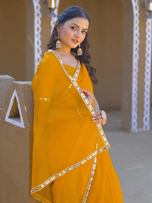 Vasthrlay Mirror Coffee Saree