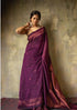 Vasthrlay Banarasi Unstitched Saree