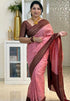 Vasthrlay Magenta Traditional Saree