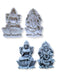 ADK Ganesha and Lakshmi Antique Finish Silicone Mould for Diwali Puja