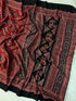 Vasthrlay Printed Ajrakh Floral