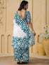 Vasthrlay Womens Printed Unstitched Peach Saree