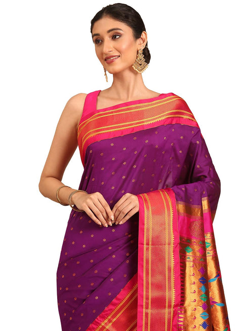 Vasthrlay Paithani Bottle Saree