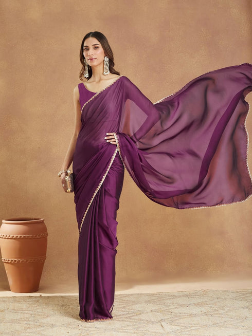Vasthrlay Border Unstitched Saree