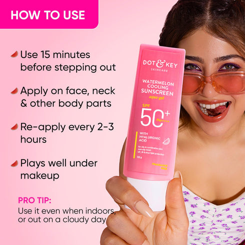 Dot & Key Watermelon Hyaluronic Cooling Sunscreen