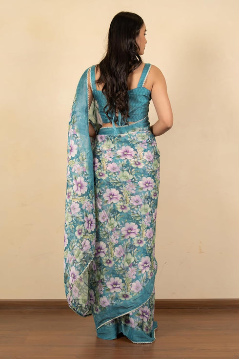 Vasthrlay Fashion Chiffon Printed Ethnic Wear