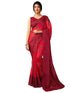 Vasthrlay Chanderi Printed Unstitched Sky Blue Saree