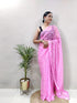 Vasthrlay Minute Unstitched Purple Free Ethnic Wear